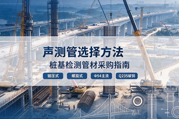 容县声测管选型标准