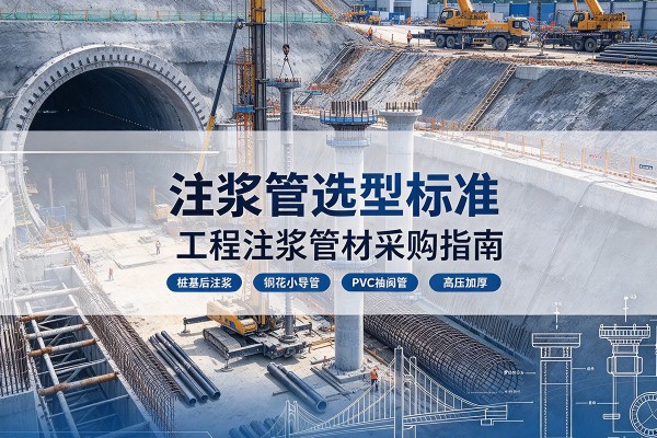 容县注浆管选型标准