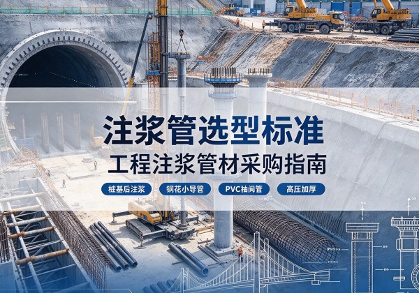 容县注浆管选型标准